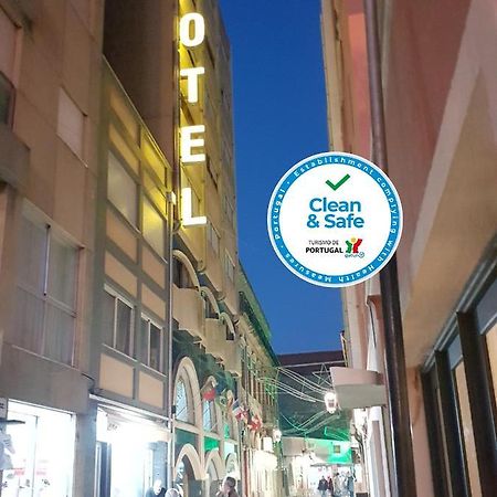 Luso Brasileiro Hotel Povoa de Varzim Bagian luar foto