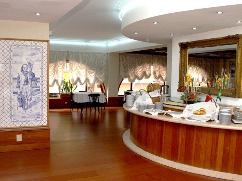 Luso Brasileiro Hotel Povoa de Varzim Bagian luar foto