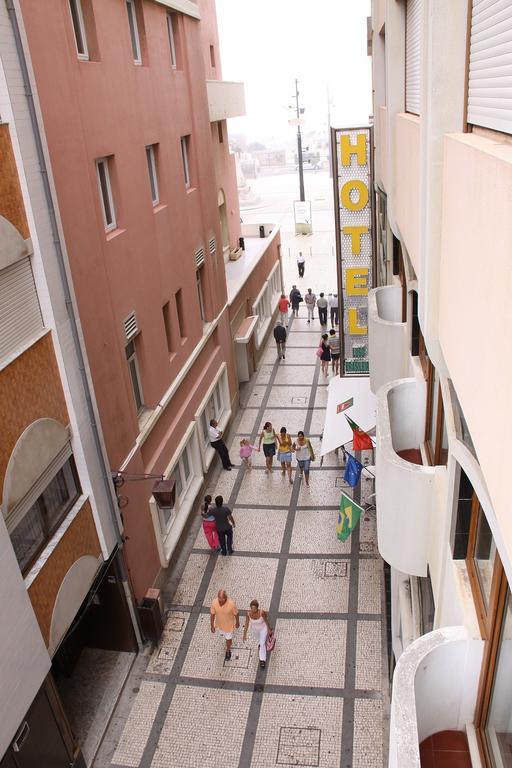 Luso Brasileiro Hotel Povoa de Varzim Bagian luar foto