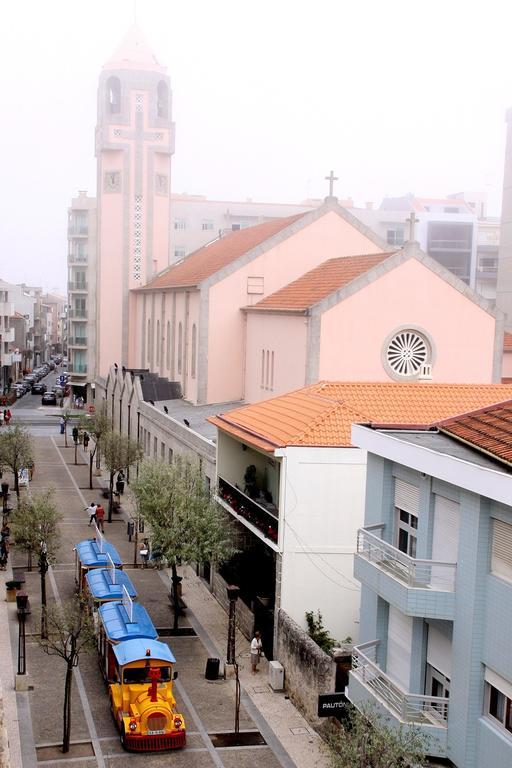 Luso Brasileiro Hotel Povoa de Varzim Bagian luar foto